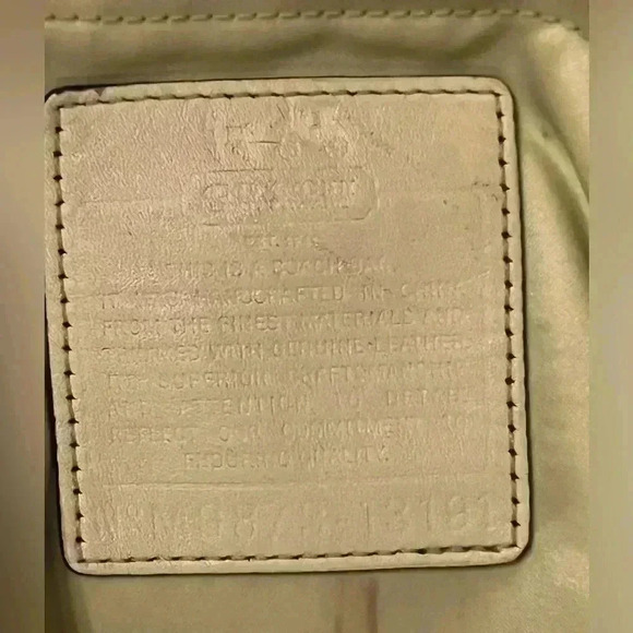 COACH Chelsea Heritage 13191 Diaper Bag Tote Large Shoulder Handbag Purse - Picture 7 of 8